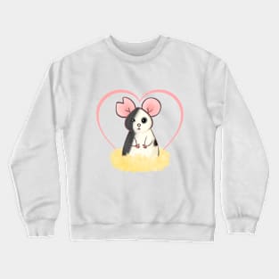 cute mouse Crewneck Sweatshirt